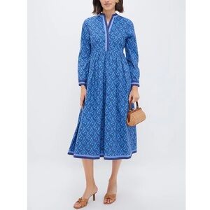Tuckernuck Blue and Purple Patterned Dress